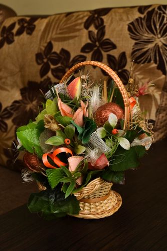 Flores decorativas para hogar regalo original para mujer decoración de interior - MADEheart.com