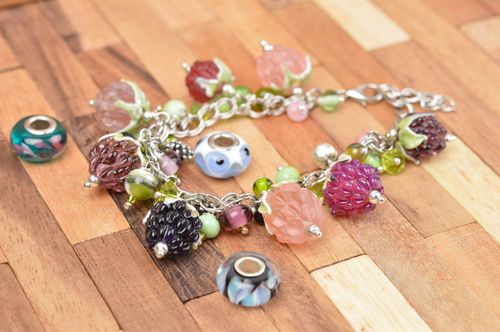 Handmade glass bracelet designer bracelet glass accessories fashion jewelry - MADEheart.com