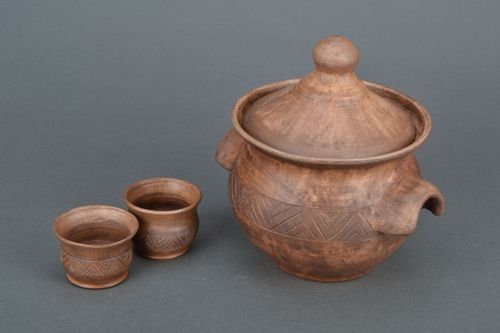 Panela de cerâmica artesanal  - MADEheart.com
