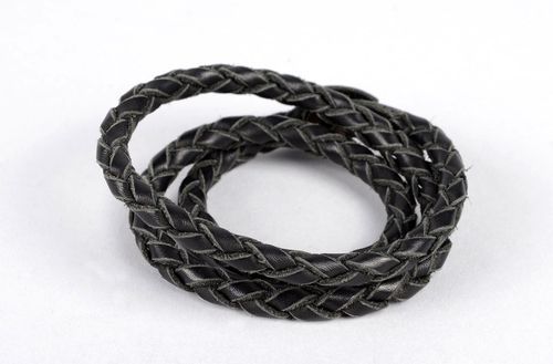Unusual handmade leather bracelet double wrap bracelet unisex jewelry designs - MADEheart.com