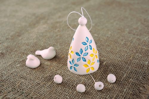 Ceramic bell in the shape of a dome - MADEheart.com