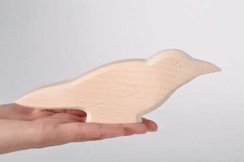 Figurine en bois dérable artisanal - MADEheart.com