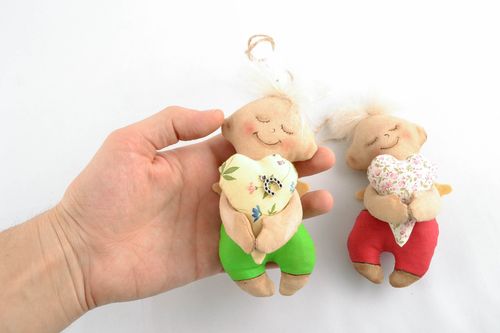 Set of fabric toys with aroma Babies - MADEheart.com