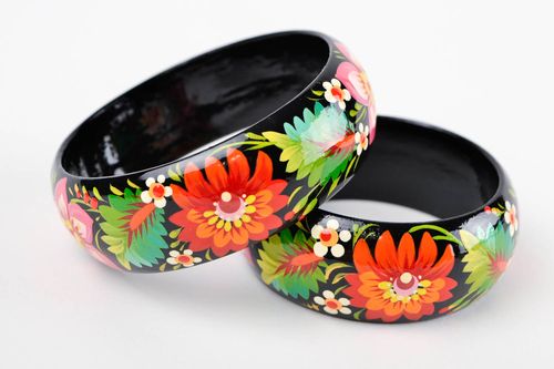 Handmade Designer Accessoires Modeschmuck Armbänder Geschenk für Frauen 2 Stück - MADEheart.com