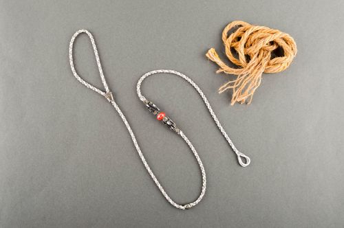 Handmade leash designer leash unusual leash for cat leash for dogs gift ideas - MADEheart.com