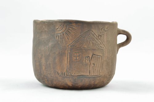 Tasse à thé en céramique faite main - MADEheart.com