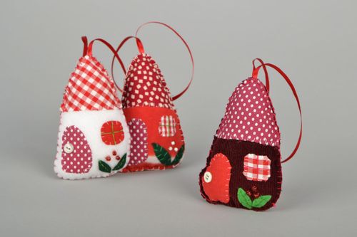 Brinquedo têxtil para Árvore de Natal  - MADEheart.com