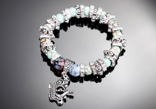 Bracelet with turquoise - MADEheart.com