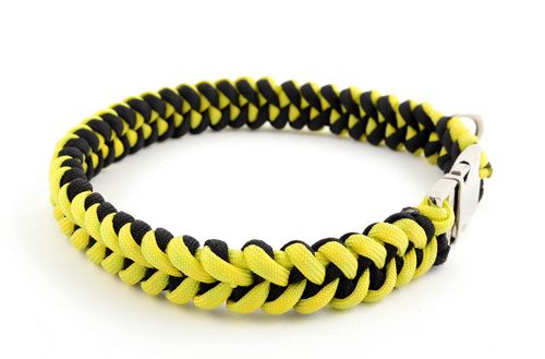 Handmade exklusives Hundezubehör Halsband für Hunde luxus Hundehalsband bunt - MADEheart.com