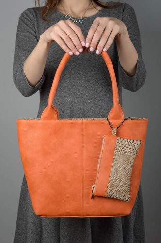 Handmade Damen Tasche und Damen Portemonnaie elegante Mode Accessoires - MADEheart.com
