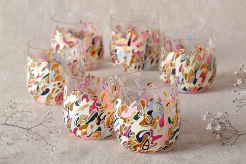 Copas de cristal hechas a mano regalos originales utensilios de cocina - MADEheart.com