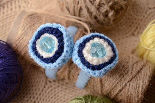 Crochet hair ties for baby - MADEheart.com