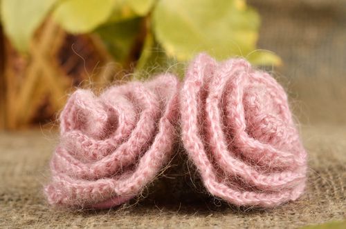 Handmade crochet scrunchie 2 pieces hair tie hair scrunchies gifts for kids - MADEheart.com