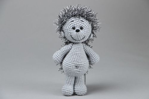Crochet toy Hedgehog Kaplya - MADEheart.com