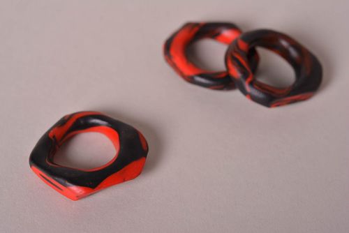 Handgefertigt hochwertige Modeschmucke Ringe Set ausgefallene Ringe 3 Stück - MADEheart.com