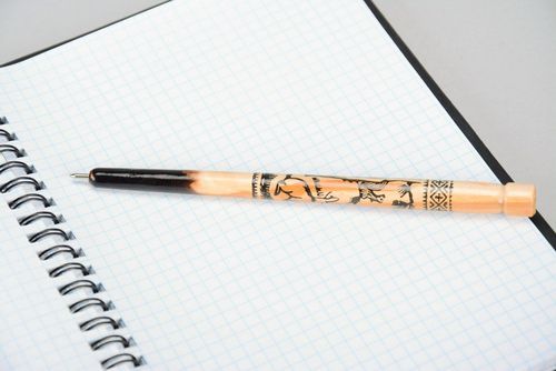 Souvenir wooden pen - MADEheart.com