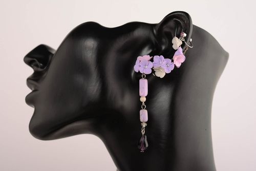 Cuff earrings Primroses - MADEheart.com