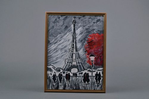 Cuadro de pared, pintura al óleo París - MADEheart.com