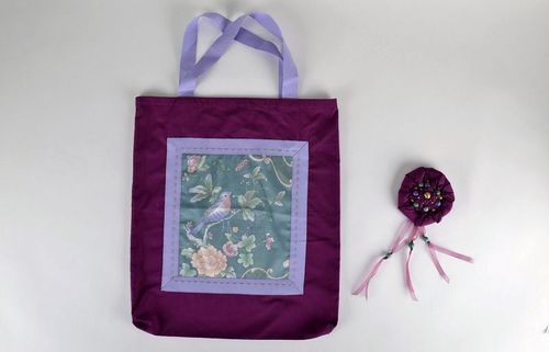 Bolsa feminina com estampado floral - MADEheart.com