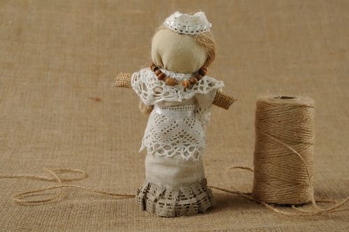 Bambola etnica di stoffa fatta a mano amuleto talismano slavo - MADEheart.com