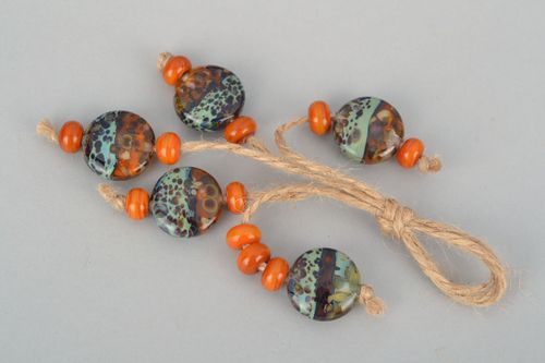 Set of lampwork beads - MADEheart.com