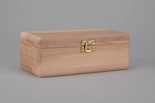 Coffret en bois brut sans couverture à décorer - MADEheart.com