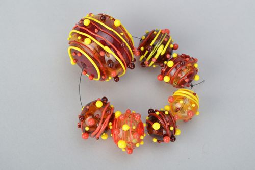 Kit de perles en verre faites main Couleurs - MADEheart.com