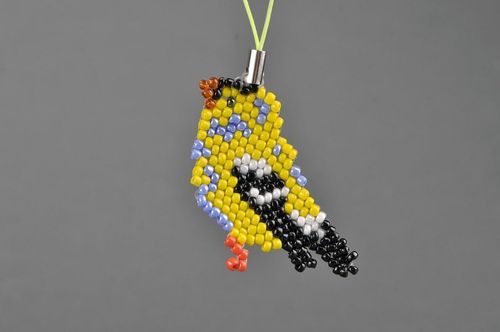 Keychain braided of beads - MADEheart.com