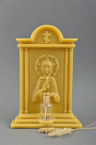 Icono ortodoxo hecho a mano cuadro religioso  regalo para mujer Santa Matrona - MADEheart.com