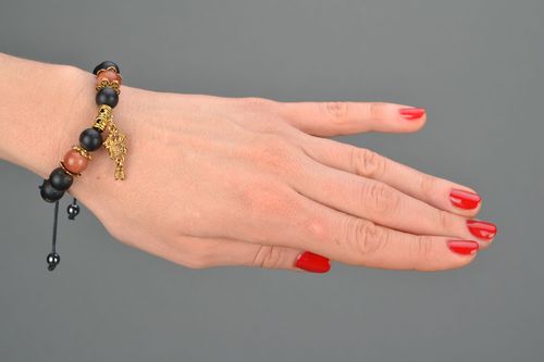 Bracelet fait main en pierres naturelles - MADEheart.com