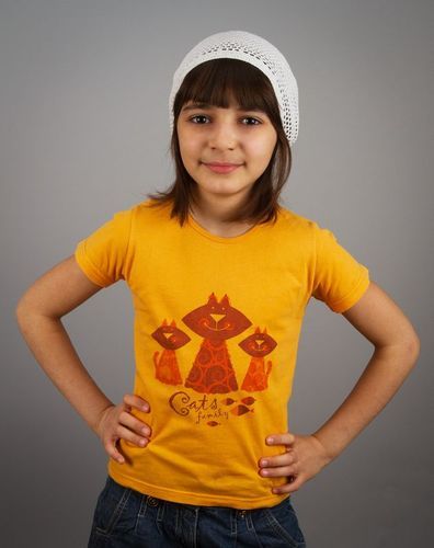  Chapéu de malha para meninas, tamanho 50-52 - MADEheart.com
