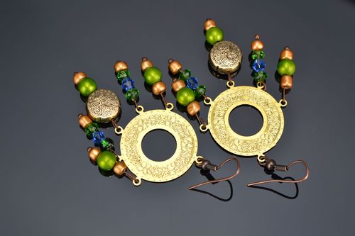 Ethnic earrings - MADEheart.com