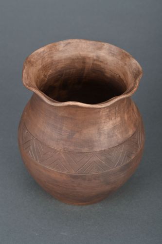 Vaso de cerâmica artesanal  - MADEheart.com