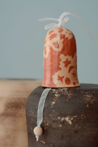 Campanilla cerámica pintada con esmalte - MADEheart.com