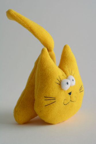 Soft toy with aroma Yellow Kitten - MADEheart.com