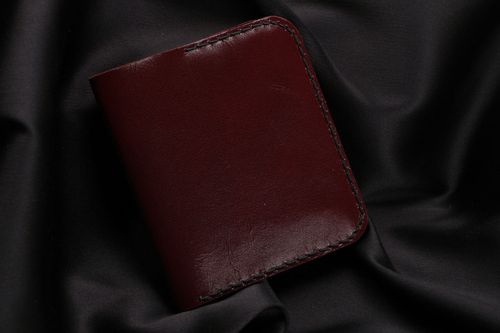 Leather wallet for men - MADEheart.com