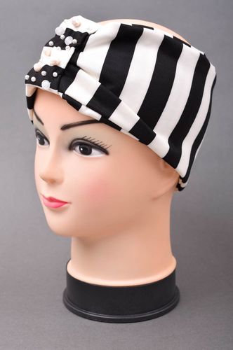 Handmade designer headband stylish head accessory elegant female turban - MADEheart.com