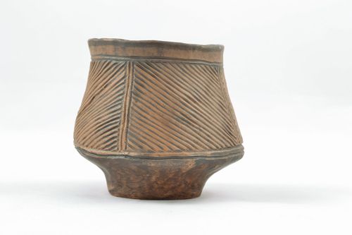 Vaso de cerámica étnico - MADEheart.com