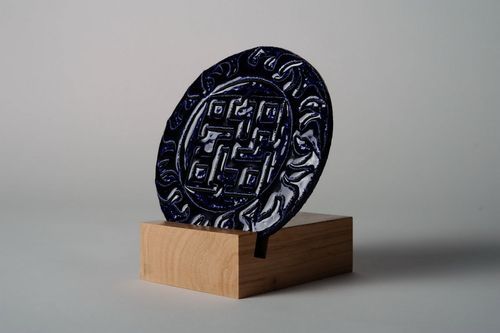 Decorative plate Spiritual Power - MADEheart.com