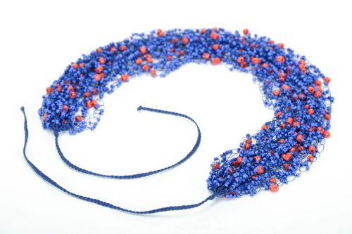Bright bead necklace - MADEheart.com