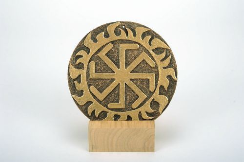Keramik-Wandbild Lada-Kreuz - MADEheart.com