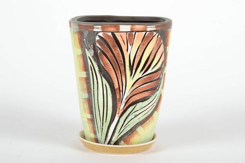 Vaso de barro para flores - MADEheart.com