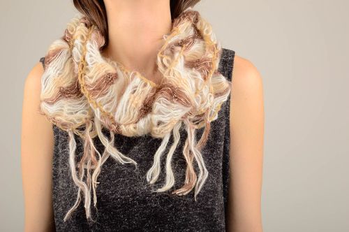 Handmade designer cute scarf light stylish scarf feminine elegant accessory - MADEheart.com