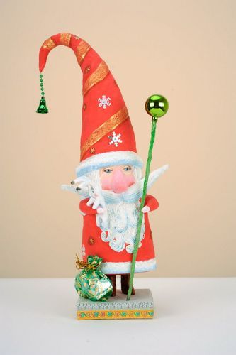 Estatueta Papai Noel - MADEheart.com
