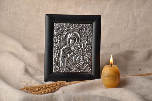 Orthodoxe Ikone mit Mutter Gottes und dem Kind - MADEheart.com