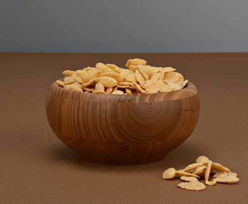 Tigela de madeira para comida  - MADEheart.com