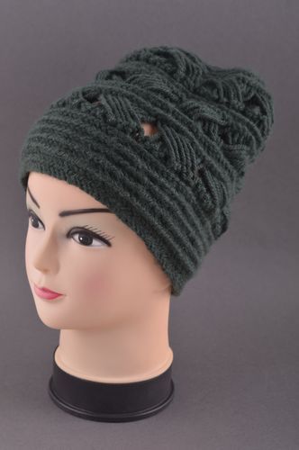 Handmade knitted hat fashion hat for women winter accessories for girls - MADEheart.com