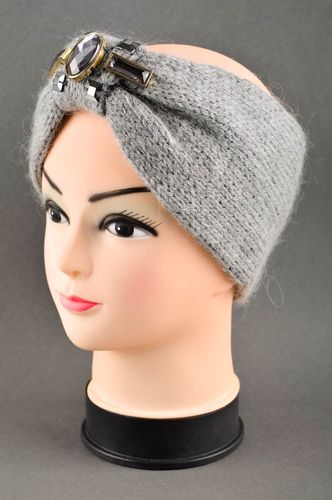 Turbante a maglia fatto a mano fascia per la testa accessori per capelli - MADEheart.com