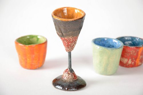 Vaso de cerámica coloreado - MADEheart.com