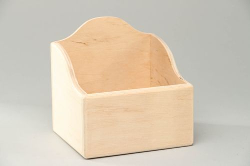 Craft blank for storage box - MADEheart.com